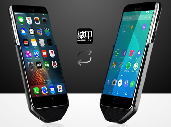 这款手机壳太高能：iPhone6运行安卓/IOS双系统
