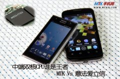 中端双核大比拼:MTK6577 PK 意法U8500