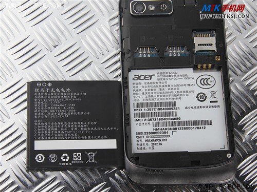 高清双卡+Android 4.0 宏碁AK330评测（稿） 