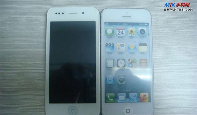 MTK6577双核英雄H2000+ 高仿IPHONE5