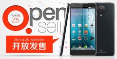 中兴努比亚Nubia Z5于26日再次开放销售