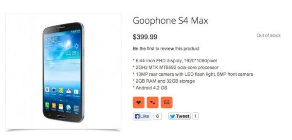 Goophone S4 MAX