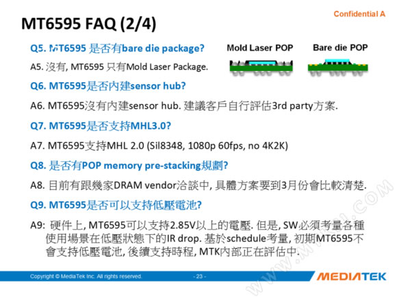 MT6595规格