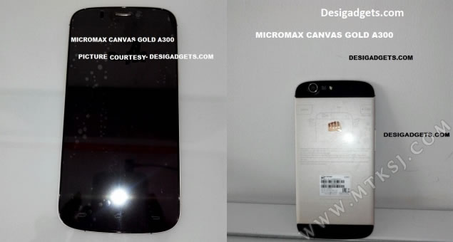 Micromax Canvas Gold A300