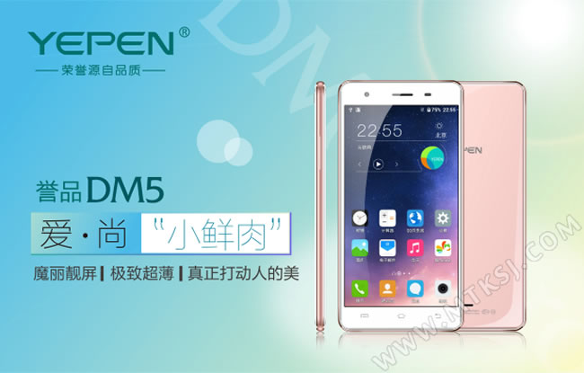 VoLTE/单弧里玻璃 誉品DM5上市