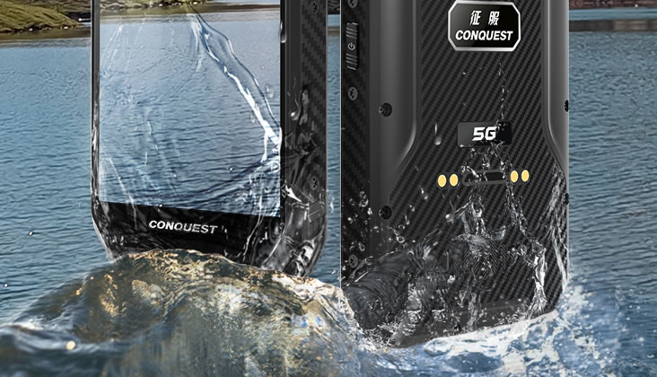 CONQUEST征服S21 5G三防手机上市！